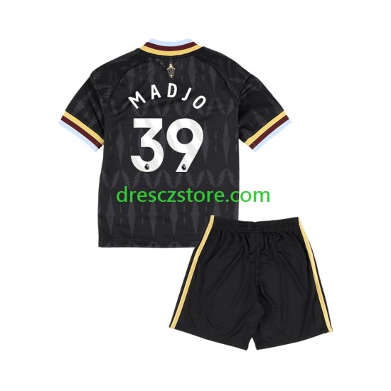 Aston Villa Brian Madjo 39 Venkovní Dres 2026-2027 Krátký rukáv Děti Fotbalové Dresy