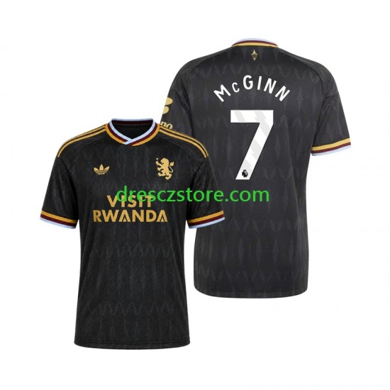Aston Villa John McGinn 7 Venkovní Dres 2026-2027 Krátký rukáv Muže Fotbalové Dresy