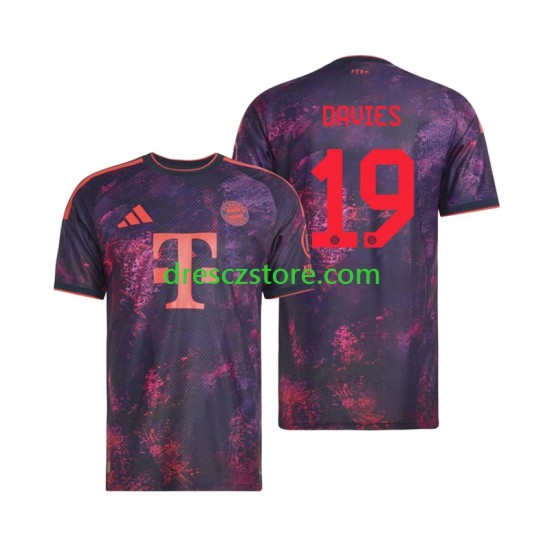 FC Bayern Mnichov Alphonso Davies 19 Alternativní Dres 2026-2027 Krátký rukáv Muže Fotbalové Dresy