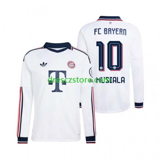 FC Bayern Mnichov Jamal Musiala 10 Venkovní Dres 2026-2027 Dlouhý rukáv Muže Fotbalové Dresy