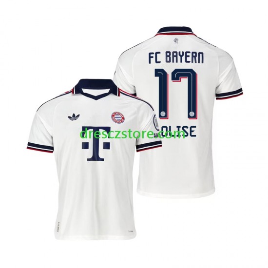 FC Bayern Mnichov Michael Olise 17 Venkovní Dres 2026-2027 Krátký rukáv Muže Fotbalové Dresy