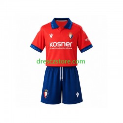 CA Osasuna Domácí Dres 2026-2027 Krátký rukáv Děti Fotbalové Dresy