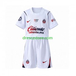 CD Guadalajara Venkovní Dres 2026-2027 Krátký rukáv Děti Fotbalové Dresy