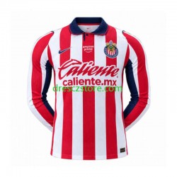 CD Guadalajara Domácí Dres 2026-2027 Dlouhý rukáv Muže Fotbalové Dresy