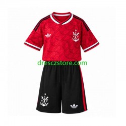 CR Flamengo Alternativní Dres 2026-2027 Krátký rukáv Děti Fotbalové Dresy