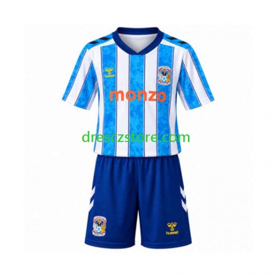 Coventry City Domácí Dres 2026-2027 Krátký rukáv Děti Fotbalové Dresy