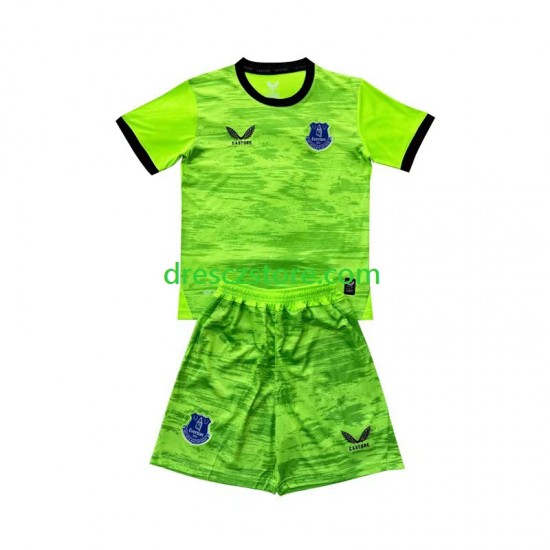 Everton Brankářské Domácí Dres 2026-2027 Krátký rukáv Děti Fotbalové Dresy