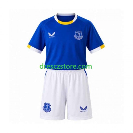 Everton Domácí Dres 2026-2027 Krátký rukáv Děti Fotbalové Dresy