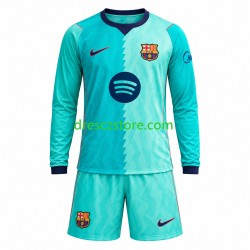 FC Barcelona Alternativní Dres 2026-2027 Dlouhý rukáv Děti Fotbalové Dresy