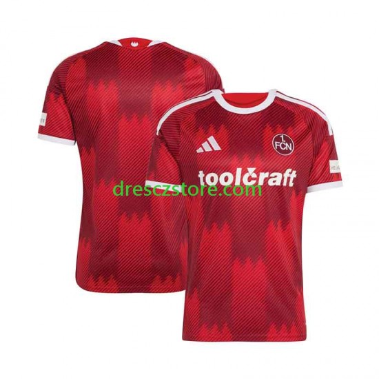 FC Nurnberg Domácí Dres 2026-2027 Krátký rukáv Muže Fotbalové Dresy