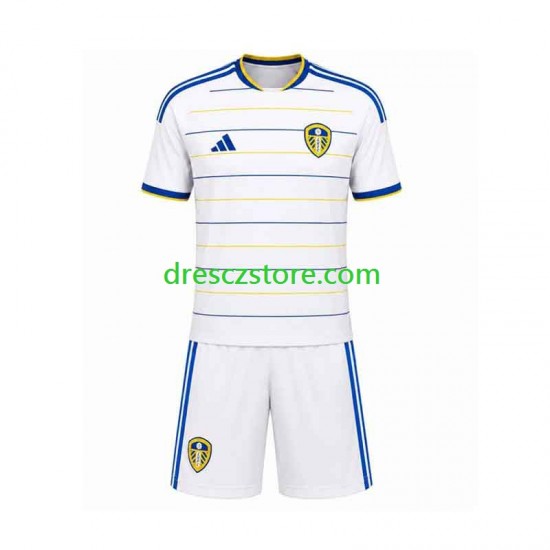 Leeds United Domácí Dres 2026-2027 Krátký rukáv Děti Fotbalové Dresy