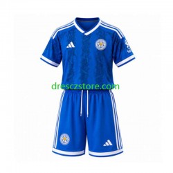 Leicester City Domácí Dres 2026-2027 Krátký rukáv Děti Fotbalové Dresy