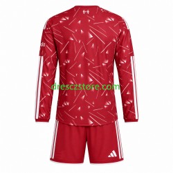 Liverpool Domácí Dres 2026-2027 Dlouhý rukáv Děti Fotbalové Dresy