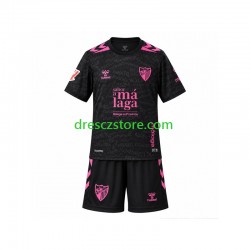 Málaga CF Alternativní Dres 2026-2027 Krátký rukáv Děti Fotbalové Dresy