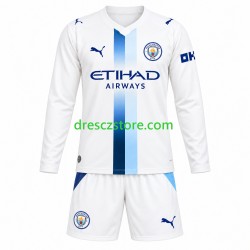 Manchester City Alternativní Dres 2026-2027 Dlouhý rukáv Děti Fotbalové Dresy