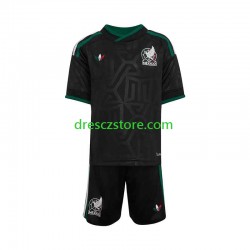 Mexiko Alternativní Dres 2026 Krátký rukáv Děti Fotbalové Dresy