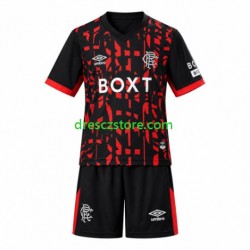 Rangers Alternativní Dres 2026-2027 Krátký rukáv Děti Fotbalové Dresy