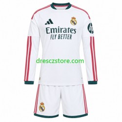 Real Madrid Domácí Dres 2026-2027 Dlouhý rukáv Děti Fotbalové Dresy