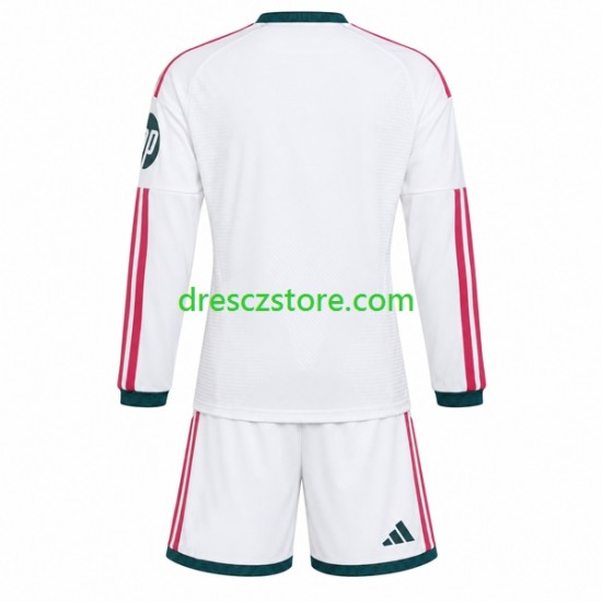 Real Madrid Domácí Dres 2026-2027 Dlouhý rukáv Děti Fotbalové Dresy