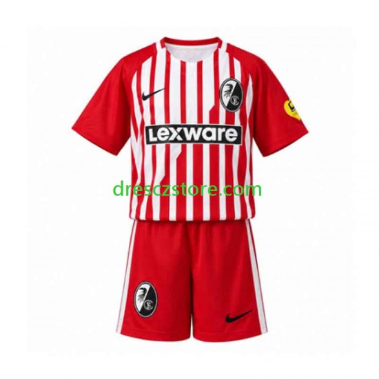 SC Freiburg Domácí Dres 2026-2027 Krátký rukáv Děti Fotbalové Dresy