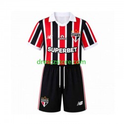 Sao Paulo Venkovní Dres 2026-2027 Krátký rukáv Děti Fotbalové Dresy