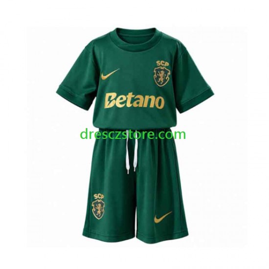 Sporting CP Special Domácí Dres 2026-2027 Krátký rukáv Děti Fotbalové Dresy