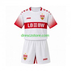 VfB Stuttgart Venkovní Dres 2026-2027 Krátký rukáv Děti Fotbalové Dresy
