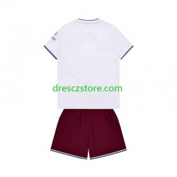 West Ham United Venkovní Dres 2026-2027 Krátký rukáv Děti Fotbalové Dresy