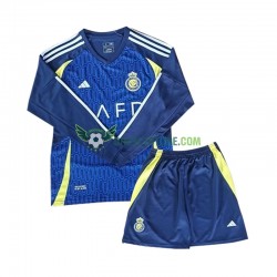 Al Nassr Venkovní Dres 2024-2025 Dlouhý rukáv Děti Fotbalové Dresy