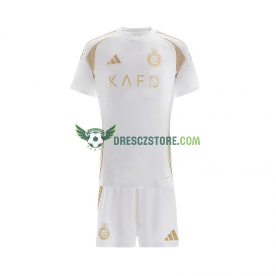 Al Nassr Alternativní Dres 2024-2025 Krátký rukáv Děti Fotbalové Dresy