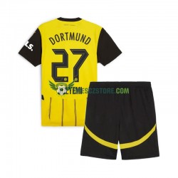 Borussia Dortmund Karim Adeyemi 27 Domácí Dres 2024-2025 Krátký rukáv Děti Fotbalové Dresy