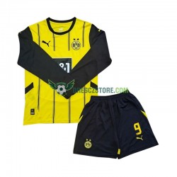 Borussia Dortmund Serhou Guirassy 9 Domácí Dres 2024-2025 Dlouhý rukáv Děti Fotbalové Dresy
