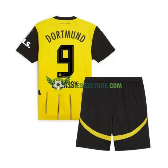Borussia Dortmund Serhou Guirassy 9 Domácí Dres 2024-2025 Krátký rukáv Děti Fotbalové Dresy