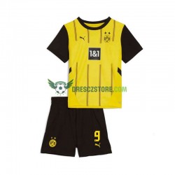 Borussia Dortmund Serhou Guirassy 9 Domácí Dres 2024-2025 Krátký rukáv Děti Fotbalové Dresy