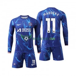 Chelsea Madueke 11 Domácí Dres 2024-2025 Dlouhý rukáv Děti Fotbalové Dresy