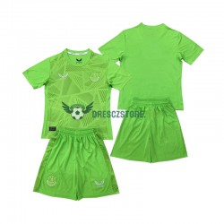 Everton Brankářské Domácí Dres 2024-2025 Krátký rukáv Děti Fotbalové Dresy