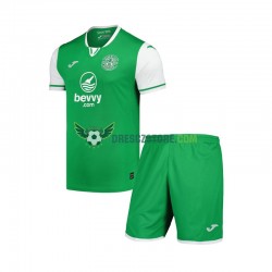 Hibernian Domácí Dres 2024-2025 Krátký rukáv Děti Fotbalové Dresy