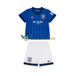 Ipswich Town Domácí Dres 2024-2025 Krátký rukáv Děti Fotbalové Dresy