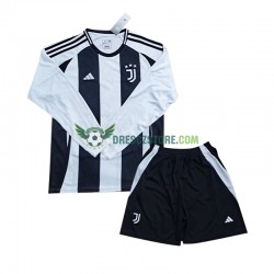 Juventus Domácí Dres 2024-2025 Dlouhý rukáv Děti Fotbalové Dresy