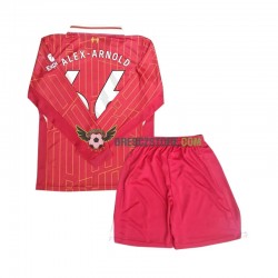Liverpool Alexander-Arnold 66 Domácí Dres 2024-2025 Dlouhý rukáv Děti Fotbalové Dresy