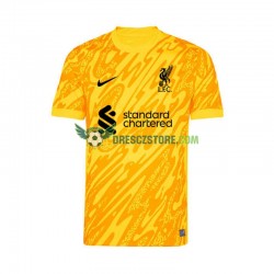 Liverpool Brankářské Čtvrtý Dres 2024-2025 Krátký rukáv Muže Fotbalové Dresy