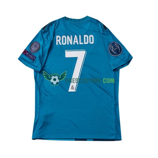Real Madrid Cristiano Ronaldo 7 2017 Retro Alternativní Dres Krátký rukáv Muže Fotbalové Dresy