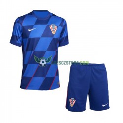 Chorvatsko Venkovní Dres Euro 2024 Krátký rukáv Děti Fotbalové Dresy