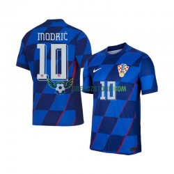 Chorvatsko Modrić 10 Venkovní Dres Euro 2024 Krátký rukáv Muže Fotbalové Dresy