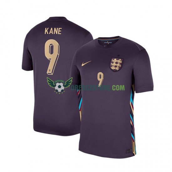 Anglie Harry Kane 9 Venkovní Dres Euro 2024 Krátký rukáv Muže Fotbalové Dresy