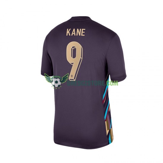 Anglie Harry Kane 9 Venkovní Dres Euro 2024 Krátký rukáv Muže Fotbalové Dresy