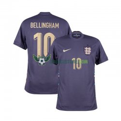 Anglie Jude Bellingham 10 Venkovní Dres Euro 2024 Krátký rukáv Muže Fotbalové Dresy