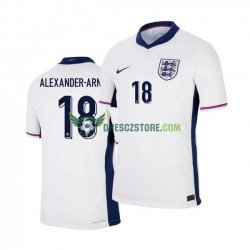 Anglie Trent Alexander-Arnold 18 Domácí Dres Euro 2024 Krátký rukáv Muže Fotbalové Dresy
