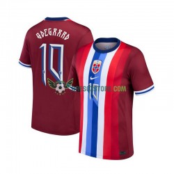 Norsko Martin Odegaard 10 Domácí Dres 2024 Krátký rukáv Muže Fotbalové Dresy