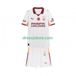 Galatasaray Venkovní Dres 2025-2026 Krátký rukáv Děti Fotbalové Dresy